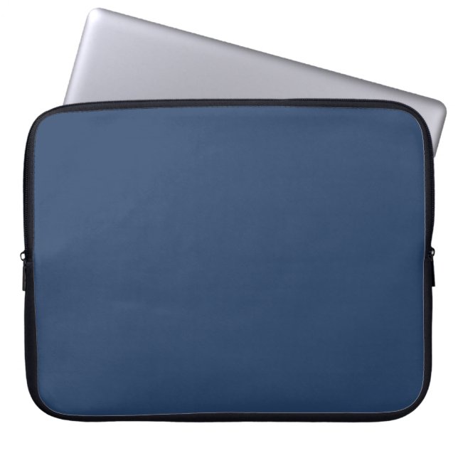 Dark Blue  Laptop Sleeve (Front)