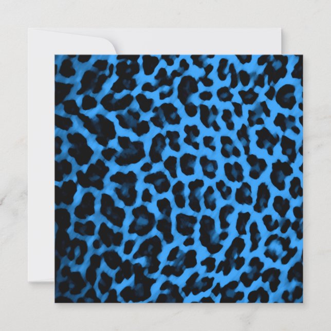 Dark Blue Leopard Print (Front)