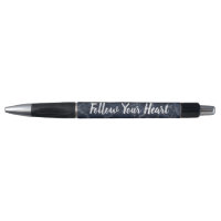 Dark Blue Marble Follow Your Heart