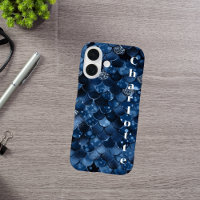 Dark blue mermaid scales name
