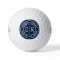 Dark blue monogram initials name and custom text