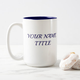 Dark blue mug