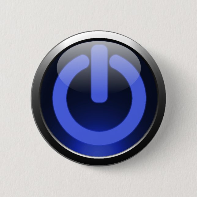 Dark Blue Power Button (Front)