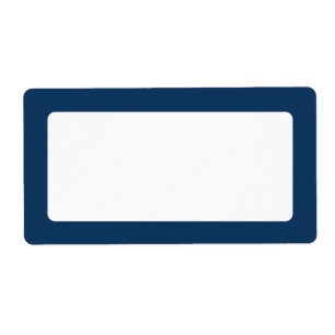 Dark blue solid colour border blank