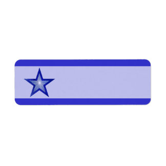 Dark Blue Star stripe small pale blue plain