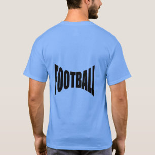Dark blue T-shirt with man FOOTBALL