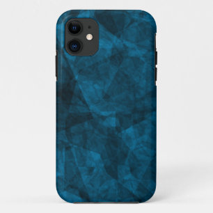 Dark Blue texture Custom iPhone 5 ID Case