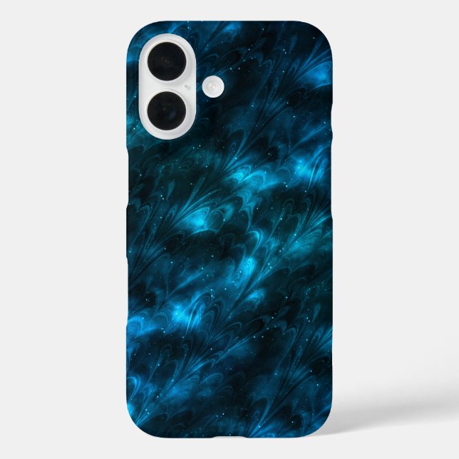 Dark Blue Wave Case-Mate iPhone Case (Back)