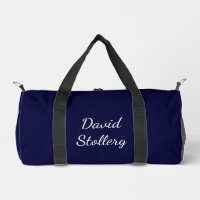 Dark Blue & White Stylish