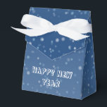 dark blue winter night favour box<br><div class="desc">dark blue winter night</div>