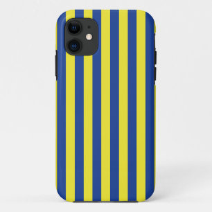 Dark Blue & Yellow Stripes  Case-Mate iPhone Case