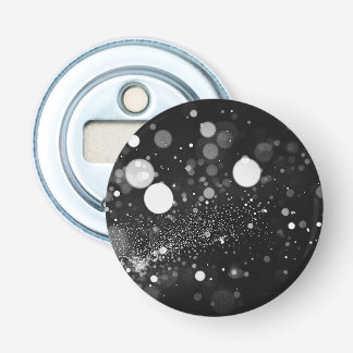 Dark Bokeh Blizzard Bottle Opener