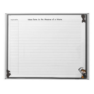 Dark Brainstorm Notepad