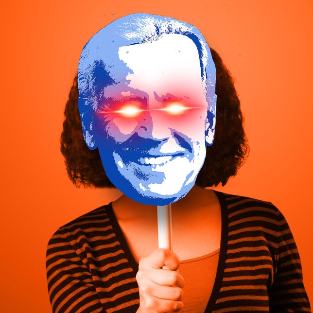 Dark Branden Halloween Costume Mask Poster (Dark Branden / Dark Biden Halloween Costume Mask
)