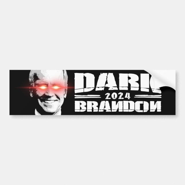 Dark Brandon 2024 Bumper Sticker (Front)
