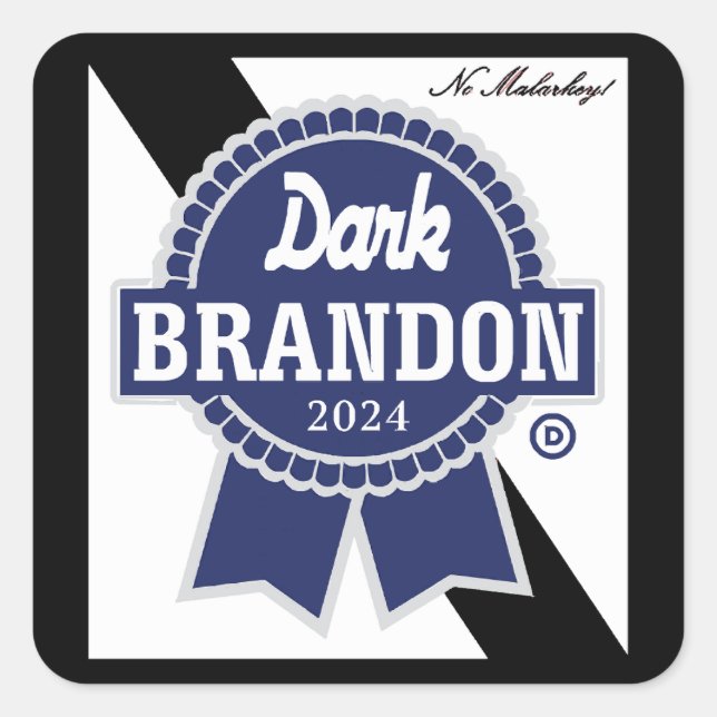 Dark Brandon 2024 Square Sticker (Front)