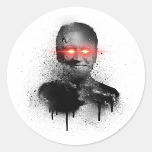 Dark Brandon  Classic Round Sticker