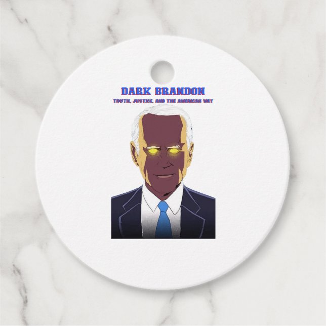 Dark Brandon Favour Tags (Front)