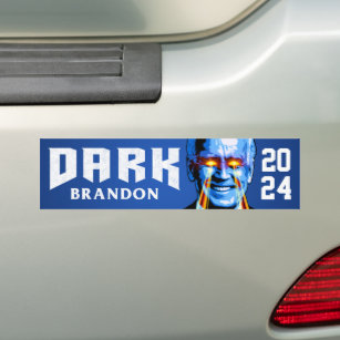 Dark Brandon Joe Biden Harris 2024 anti trump Bumper Sticker