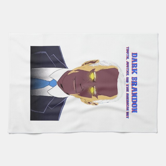 Dark Brandon Tea Towel (Horizontal)