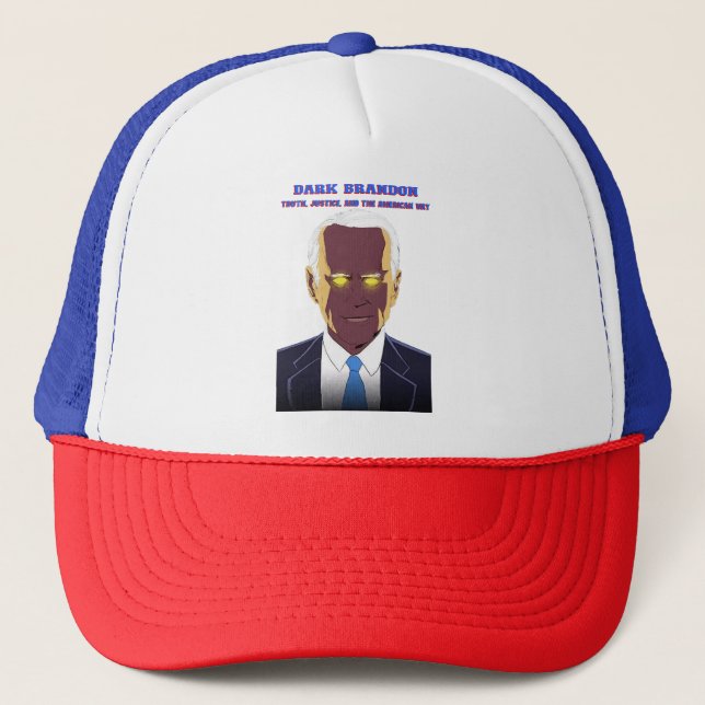 Dark Brandon Trucker Hat (Front)