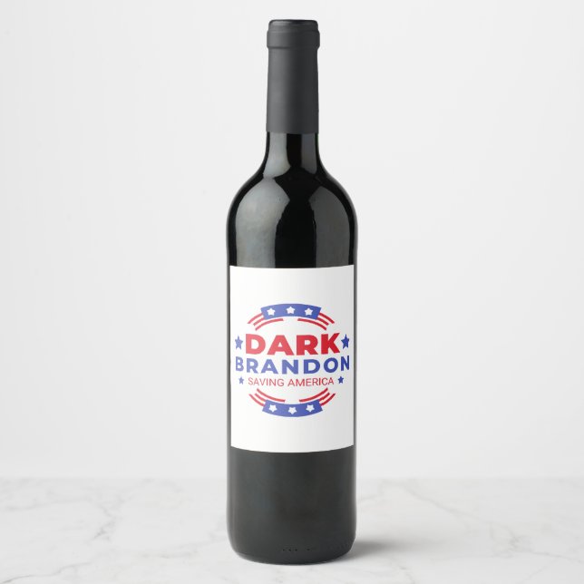 Dark Brandon  Wine Label (Front)