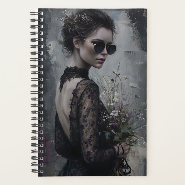 Dark Bride Gothic Fashion Planner (Front)