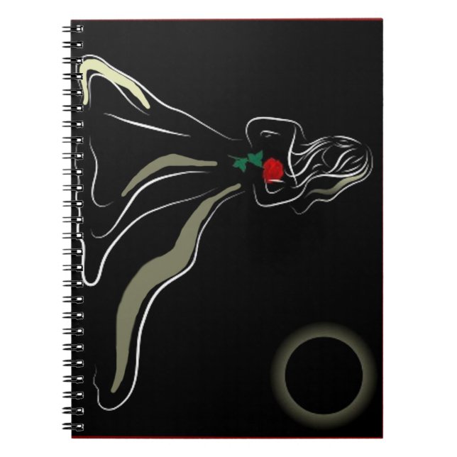 Dark Bride Spiral Notebook (Front)