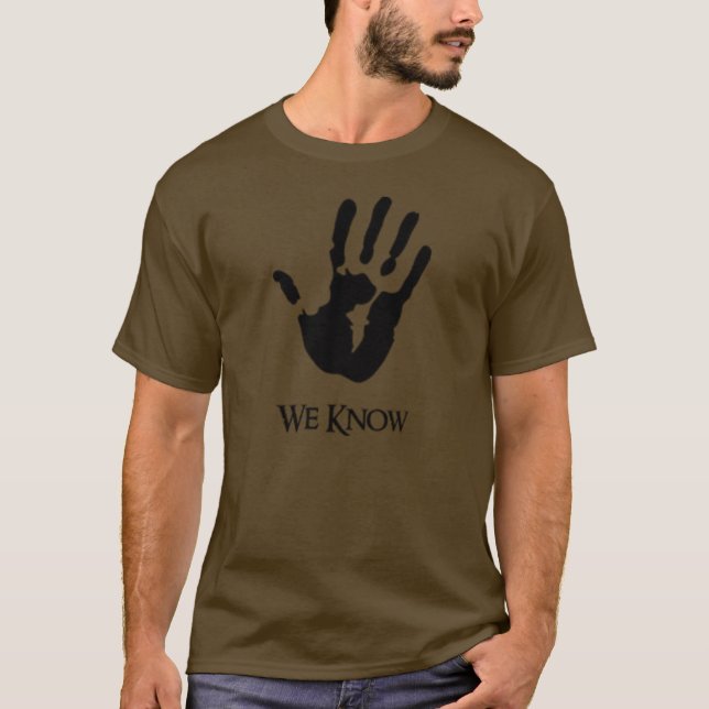 dark brotherhood brown t-shirt (Front)