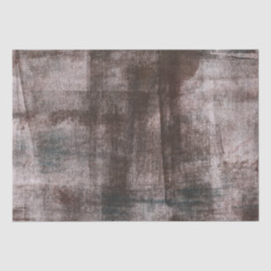 Dark brown abstract art tissue paper