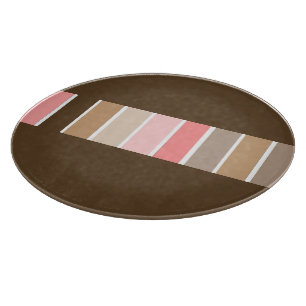 Dark Brown Beach Sand Cutting Board