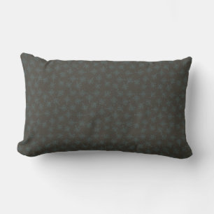 Dark brown decorative cushion
