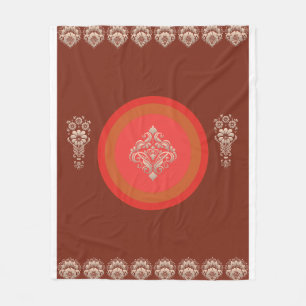 Dark Brown Fleece Blanket