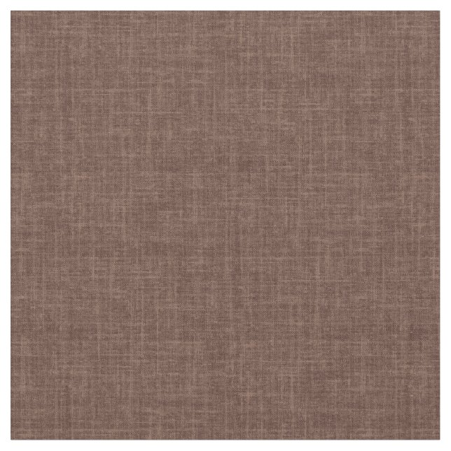 Dark Brown Linen Fabric (Close Up)