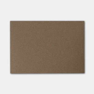 Dark Brown Star Dust Post-it Notes