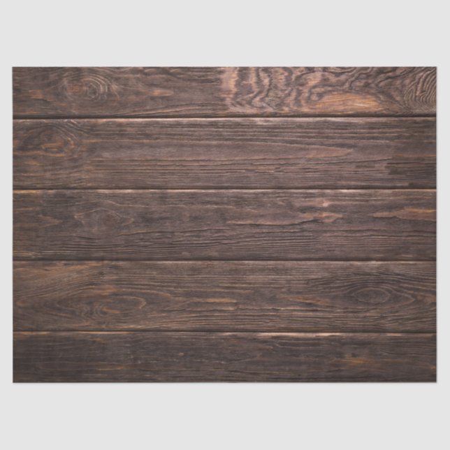 dark brown wood tissue paper (Front)