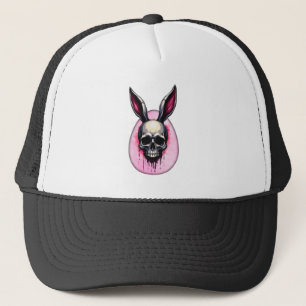 Dark Bunny Skull – Gothic Style - boné Trucker Hat