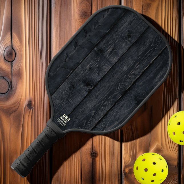 Dark Burnt Wood Pickleball Paddle (Creator Uploaded)