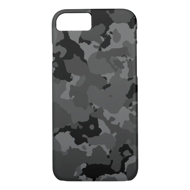 Dark Camo Pattern Case-Mate iPhone Case (Back)