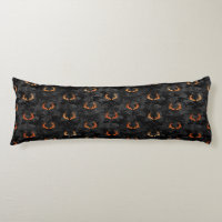 Dark Camo With Deer and Antlers (Double sided)