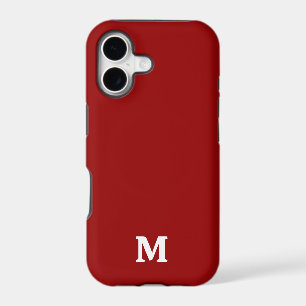 Dark Candy Apple Red Solid Colour