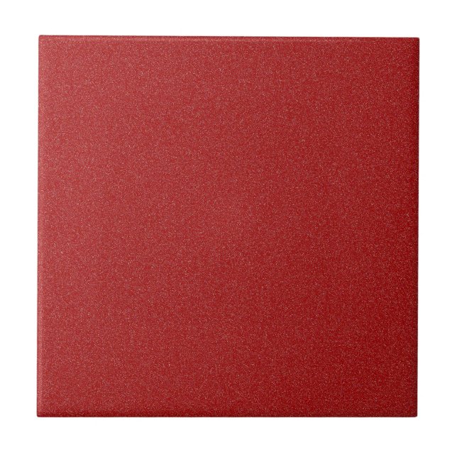 Dark Candy Apple Red Star Dust Tile (Front)