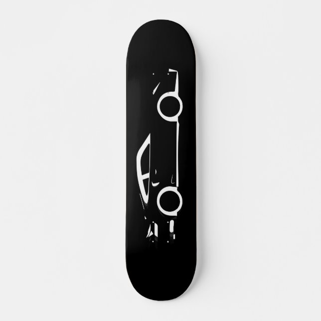 Dark Car Skateboard (Front)