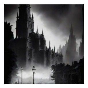 Dark Cathedral: Mysteries in the Fog Poster