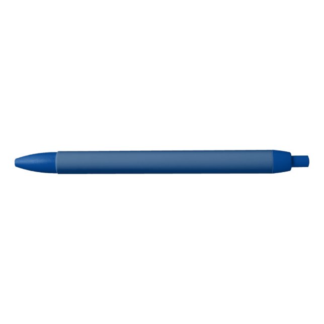 Dark Cerulean Black Ink Pen (Front)