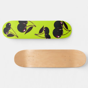 Dark Cherries Skateboard Deck