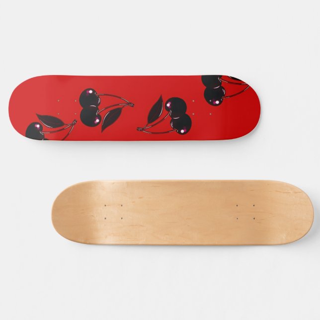 Dark Cherries Skateboard Deck (Horz)