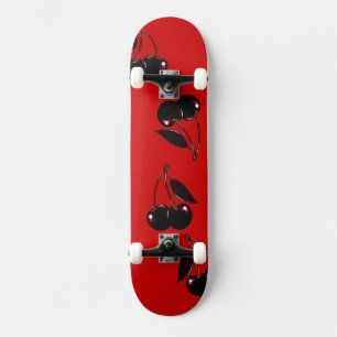 Dark Cherries Skateboard Deck