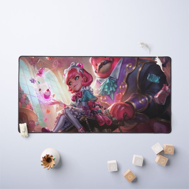 Dark Child Gaming Desk Mat | Customisable Deskmat (Kids Table)