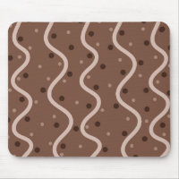 Dark Chocolate Drizzle and Sprinkles Pattern